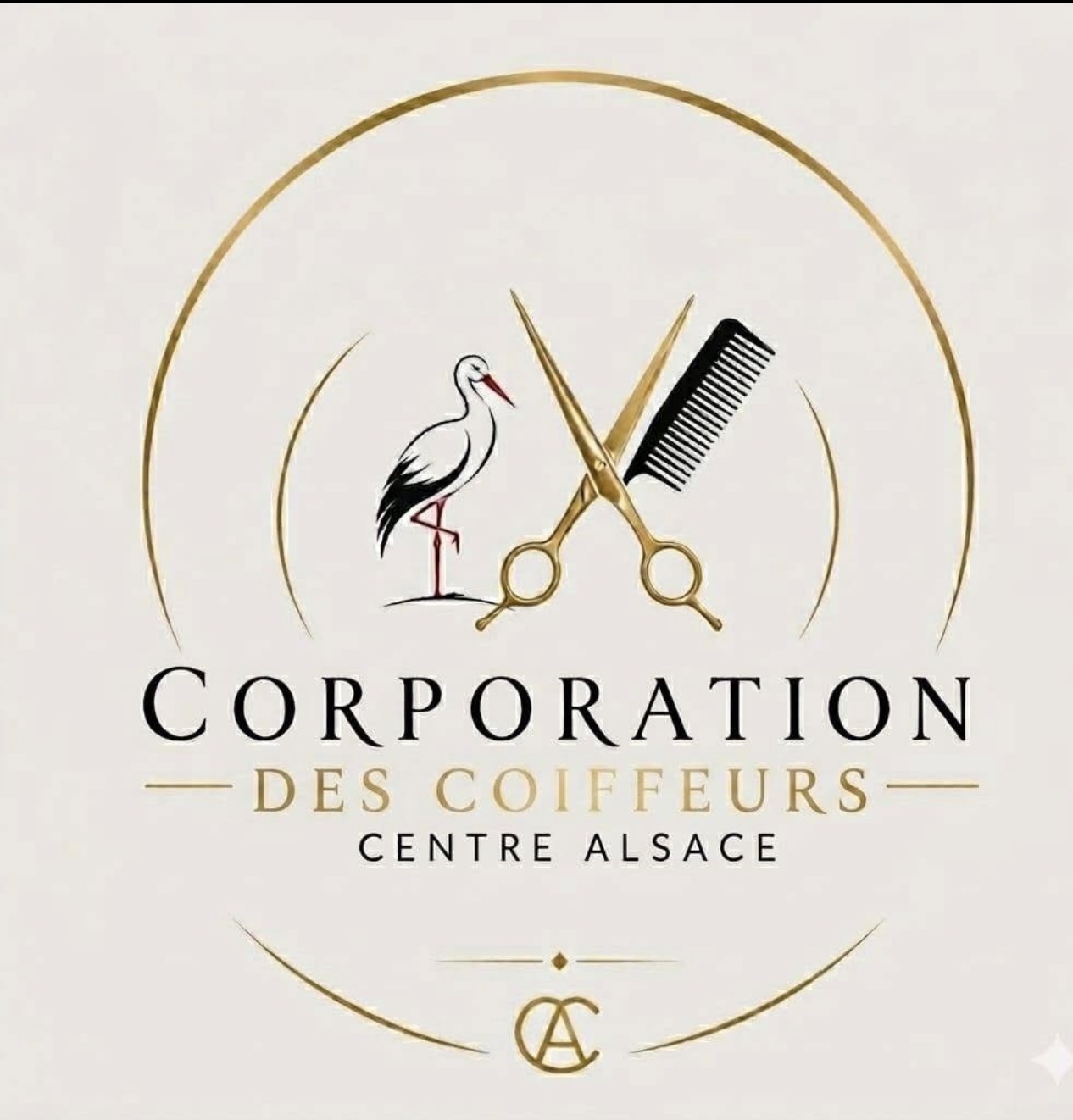 Logo Corporation Des Coiffeurs Centre Alsace